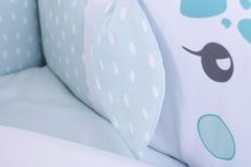 Дитячий постільний комплект Veres Love is mint 6 одиниць